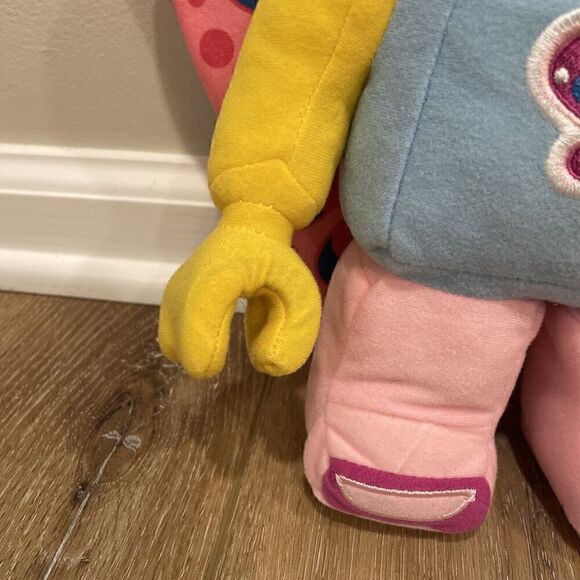 LEGO ICONIC Butterfly Girl with Flowers RARE 12" Plush Figure Character - Picture 5 of 7